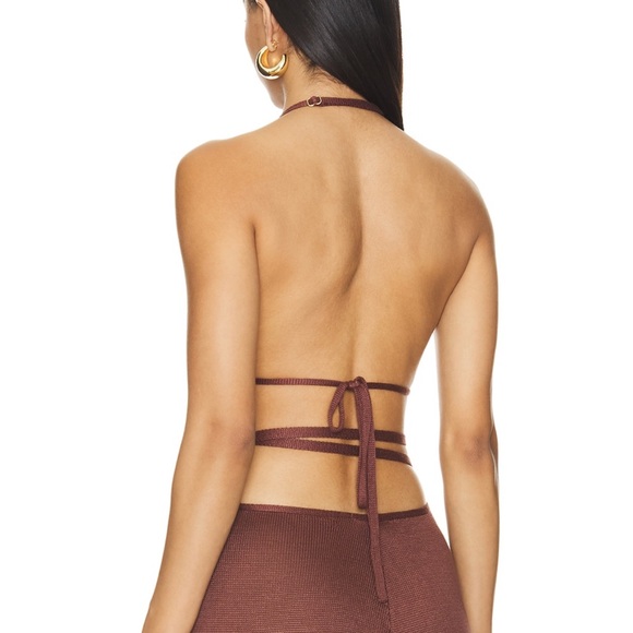 Flook the label Zula top & wrap skirt set in coconut dusk - Picture 4 of 7